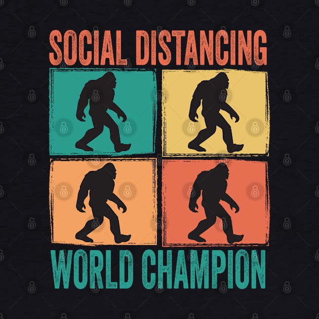 Bigfoot - Social Distancing World Champion by Kudostees